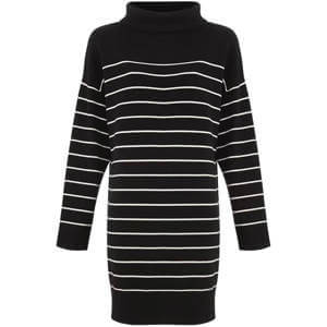 Phase Eight Skylar Stripe Funnel Neck Jumper Dress